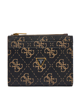 Guess Guess Голям мъжки портфейл SMMALO LEA03 Кафяв