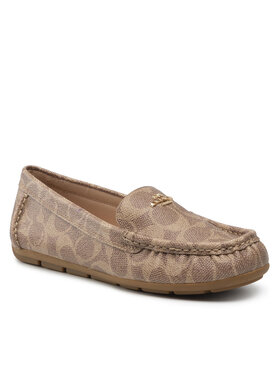 Coach Coach Mokassins Marley Coated Canvas C0744 Beige