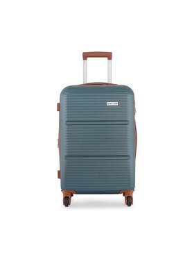 Semi Line Semi Line Valigia rigida grande T5584-6 Turchese