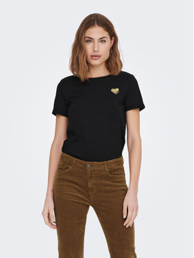 ONLY ONLY T-shirt Kita 15244714 Nero Regular Fit