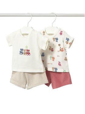 Mayoral Mayoral 2er-Set T-Shirts und Shorts 1652 Bunt Regular Fit