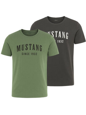 Mustang Mustang T-Shirt 4260 Kolorowy Comfortable Fit