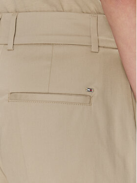 Tommy Hilfiger Chino Hlače WW0WW40504 Bež Straight Fit