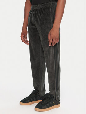 adidas adidas Pantaloni da tuta SST adicolor Velour JW8377 Nero Regular Fit