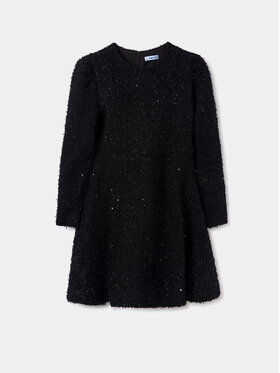 Mayoral Mayoral Повсякденна сукня 7.956 Чорний Regular Fit