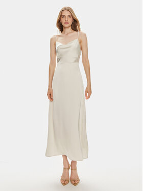 Vila Vila Coctailkleid Ravenna 14085601 Beige Regular Fit