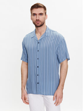 Jack&Jones Jack&Jones Marškiniai Chain 12227973 Mėlyna Relaxed Fit