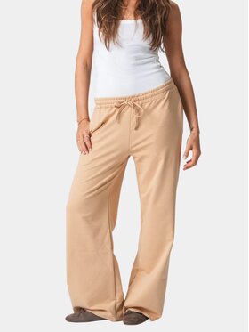 TeeShoppen TeeShoppen Joggery 'Basic Collection' Beżowy Oversize