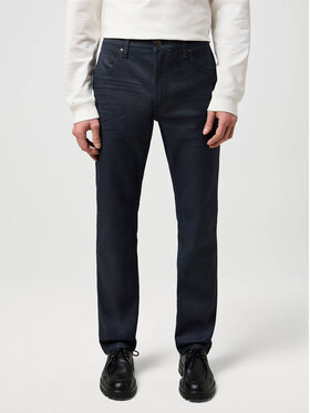 Wrangler Wrangler Spodnie materiałowe GREENSBORO Niebieski Straight Fit