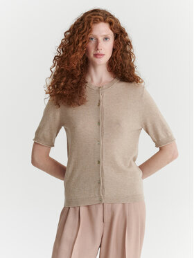 TATUUM TATUUM Sweter MEOLTE Beżowy Classic Fit