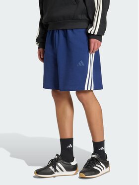 adidas adidas Szorty sportowe 168110 Niebieski jasny Loose Fit