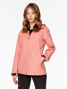 Salewa Salewa Kevad-sügis jope Puez 28616 Roosa Regular Fit