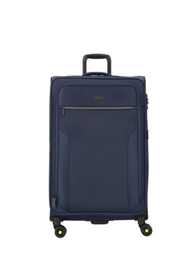 D&N D&N Walizka duża 310136 Błękitny