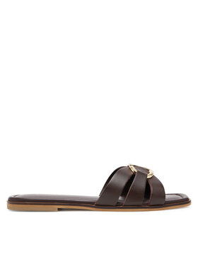 TWINSET TWINSET Šľapky 251TGT090 Hnedá