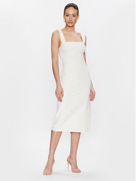 Rage Age Rage Age Ежедневна рокля Bavaro Екрю Slim Fit