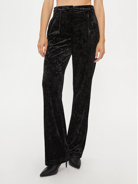 Patrizia Pepe Patrizia Pepe Spodnie materiałowe 2P1558/J050-K103 Czarny Relaxed Fit