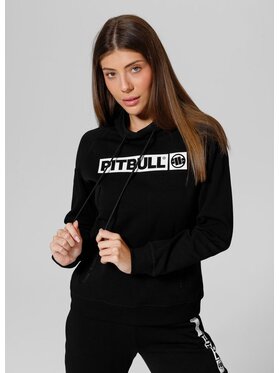PITBULL PITBULL Bluza Bluza damska z kapturem Georgia S Czarny Regular Fit