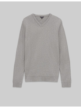 Borgio Borgio Sweter tiriolo Szary Regular Fit