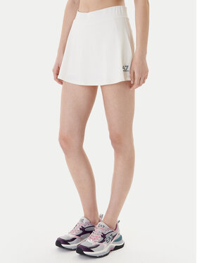 EA7 Emporio Armani EA7 Emporio Armani Spódnica tenisowa 7W000892 AF14524 U1060 Écru Regular Fit