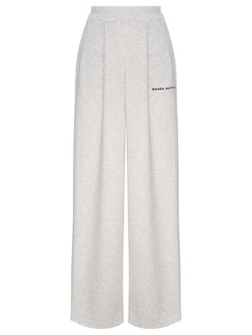 Magda Matyja Magda Matyja Spodnie dresowe JETLAG TROUSERS GREY Szary Loose Fit