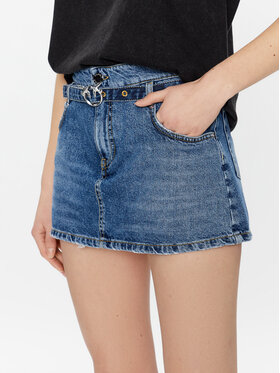 Pinko Pinko Szorty jeansowe Dilettante 100324 A0FX Niebieski Regular Fit