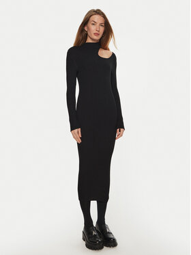 HUGO Hugo Rochie tricotată Sedennie 50522537 Negru Slim Fit