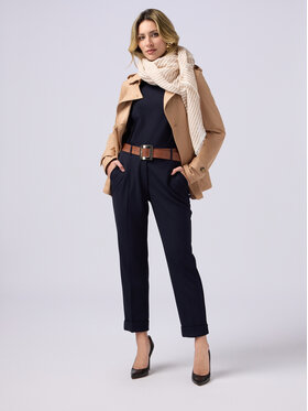 Oltre Oltre Pantaloni di tessuto P287R008384N034 Blu Regular Fit