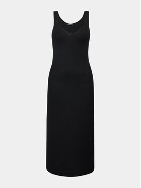 Gina Tricot Gina Tricot Strickkleid 19485 Schwarz Slim Fit