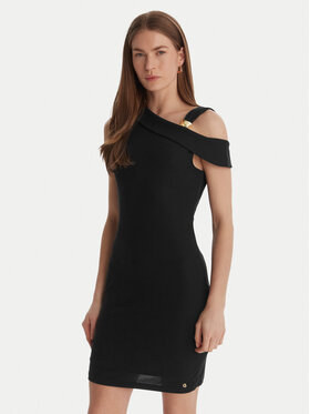 Guess Guess Rochie de zi W6GK23 K3017 Negru Regular Fit