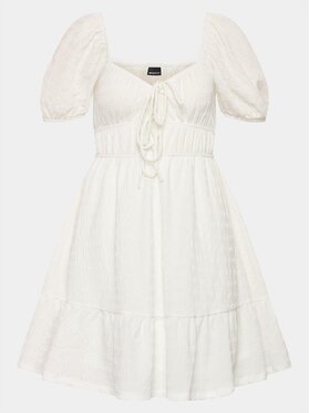 Gina Tricot Gina Tricot Kasdieninė suknelė 19531 Balta Regular Fit