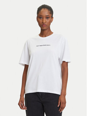 Karl Lagerfeld Jeans Karl Lagerfeld Jeans T-shirt A3W17039 Bijela Regular Fit