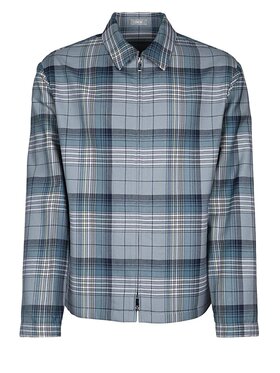 Dior Dior Camicia 513C540A6474 Blu Regular Fit