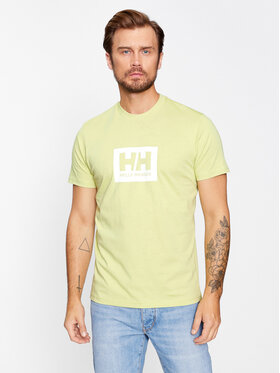 Helly Hansen Helly Hansen T-Shirt Box 53285 Zielony Regular Fit