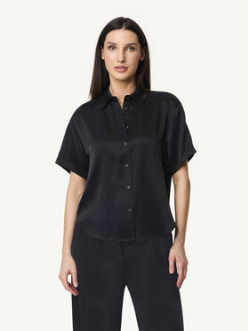 KMX KMX Bluzka 503660007 Czarny Straight Fit