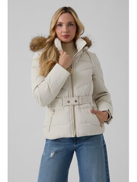 Guess Guess Kurtka zimowa 184824 Beżowy Classic Fit