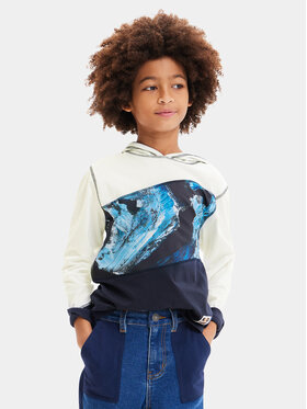 Desigual Desigual Mikina 23WBTK06 Écru Regular Fit