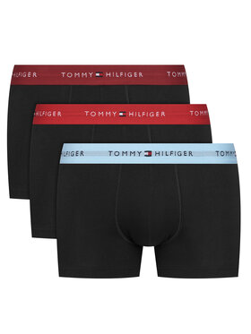 Tommy Hilfiger Tommy Hilfiger Set od 3 para bokserica UM0UM02763 Crna