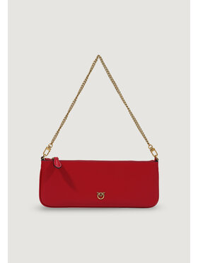 PINKO PINKO Torebka NEW HORIZONTAL FLAT VITELLO SE Czerwony