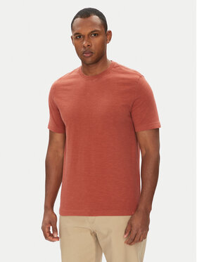 United Colors Of Benetton United Colors Of Benetton T-Shirt 36JGU105U Bordowy Relaxed Fit