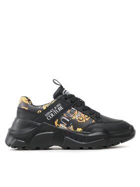 Versace Jeans Couture Versace Jeans Couture Сникърси 74YA3SC2 Черен