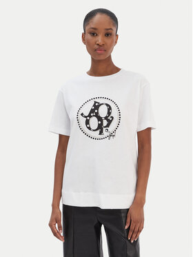 JOOP! JOOP! T-krekls Tammi 30100822 Balts Regular Fit