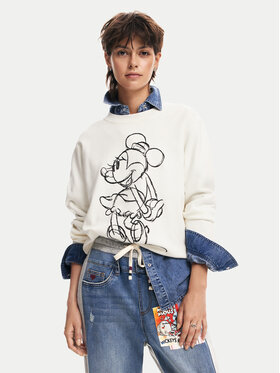 Desigual Desigual Sweater Minnie Mouse 24WWJF77 Ekru Regular Fit