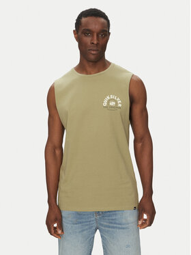 Quiksilver Quiksilver Tank top marškinėliai EQYZT08029 Žalia Relaxed Fit