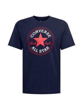 Converse Converse T-Shirt Chuck Taylor Granatowy Regular Fit