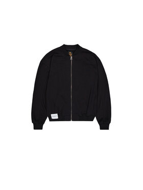 Alpha Industries Alpha Industries Kurtka bomber Studio Edition Fleece Bomber Jacket Women Czarny Loose Fit