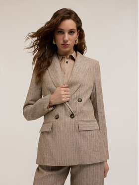 Motivi Motivi Giacca di transizione Q712Q000925N0R2 Crema Regular Fit