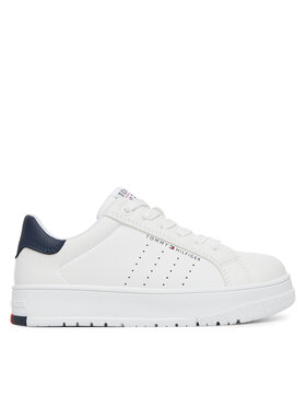Tommy Hilfiger Tommy Hilfiger Sneakers Low Cut Lace-Up Sneaker T3X9-33856-1355 M Bianco