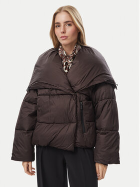 MICHAEL Michael Kors MICHAEL Michael Kors Winterjacke 77G7610M42 Dunkelbraun Regular Fit