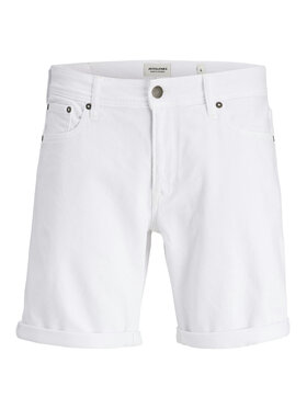 Jack&Jones Jack&Jones Pantaloncini di jeans Rick 12274985 Bianco Regular Fit