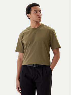HUGO HUGO Tričko Dapolino 50488330 Zelená Relaxed Fit